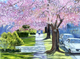 Kerrisdale Street in Spring